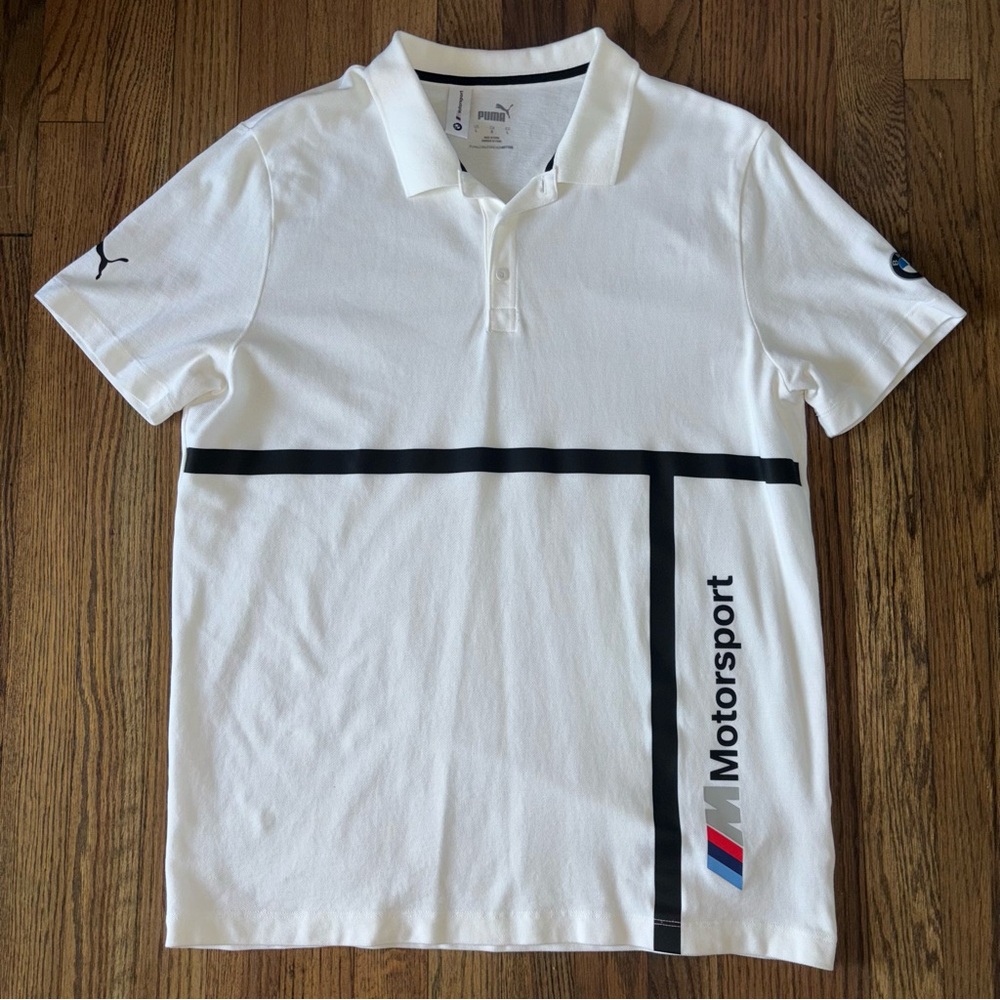Puma BMW M Motorsport Edition Men's Polo Shirt Size L